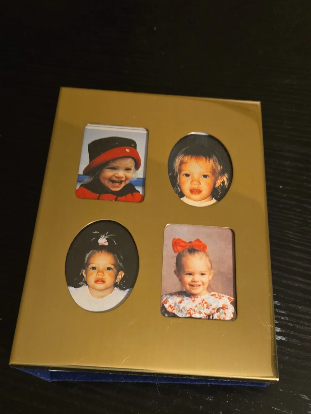 Gold Four-Opening Photo Album- Home Decor